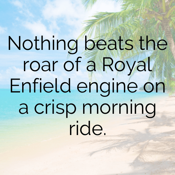 Royal Enfield Continental GT Captions Photo for Instagram-VExCyd