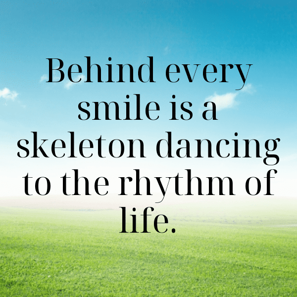 Skeleton Captions Image for Instagram-OlgQWU