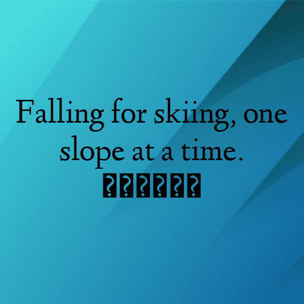 Skiing Captions Photo for Instagram-4zlg3Y