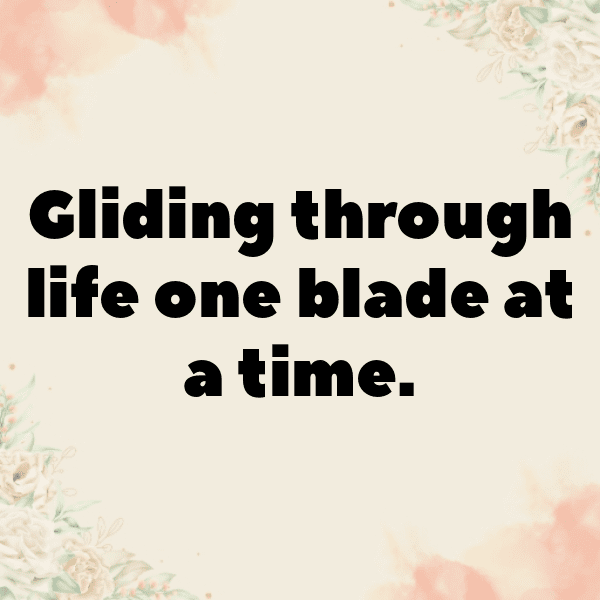 Speed Skating Captions Photo for Instagram-r6xWU9