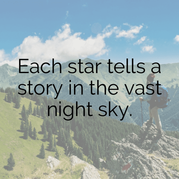 Star Gazing Captions Image for Instagram-Uudnbt