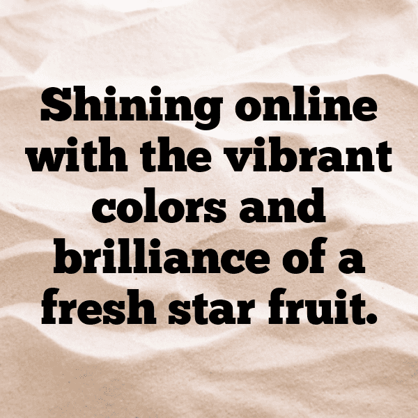 Starfruit Captions Photo For Instagram-8ZVtVO