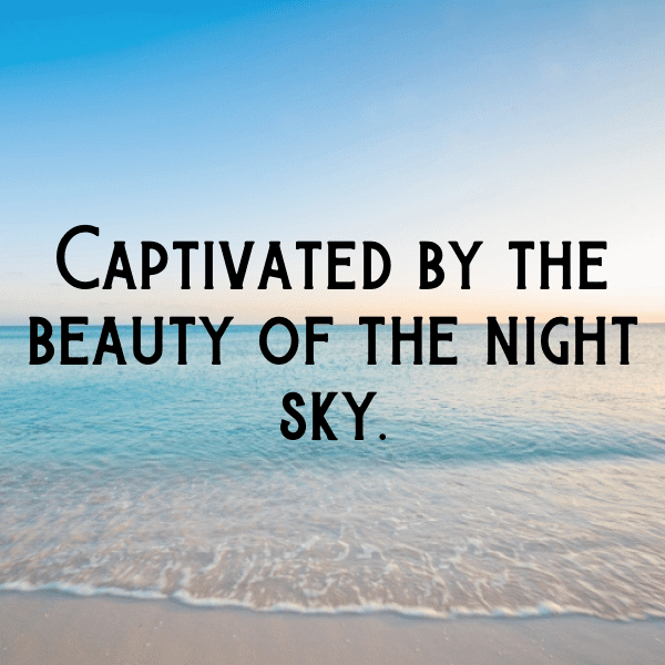 Starry Sky Captions Image for Instagram-FhHOHL