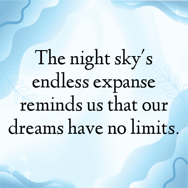 Starry Sky Captions Image for Instagram-NJmffm