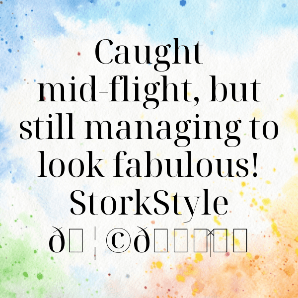 Stork Captions Photo For Instagram-BL261U