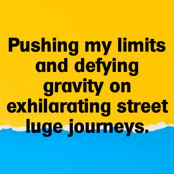 Street Luge Captions Photo for Instagram-RtiWCc