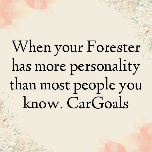 Subaru Forester Captions Image for Instagram-i5n6DS