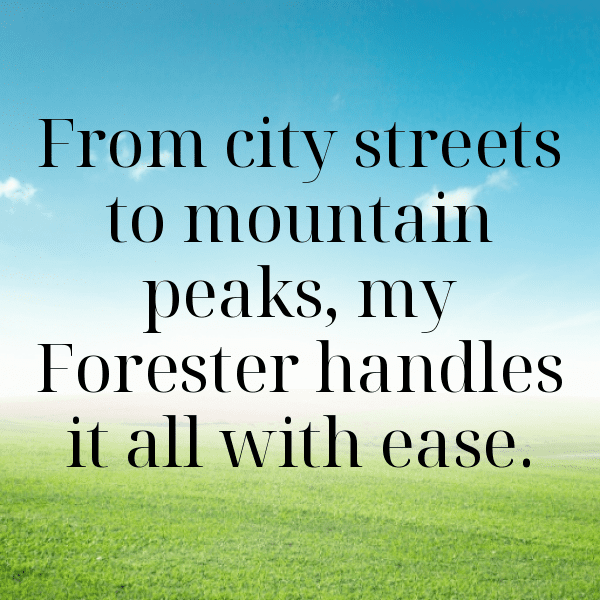 Subaru Forester Captions Photo for Instagram-jfXu0o