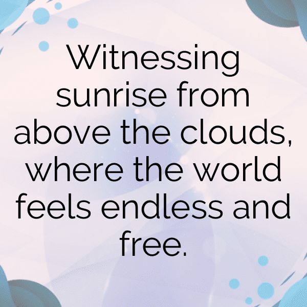 Sunrise Hike Captions Photo for Instagram-KyKFLp