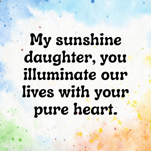 Sunshine Daughter Captions Image for Instagram-2g2B9e
