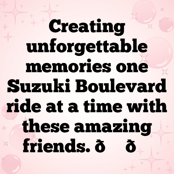 Suzuki Boulevard Captions Photo for Instagram-Sx92tJ