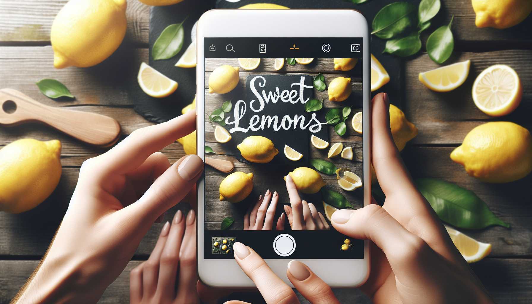 sweet lemon captions for instagram - featured image