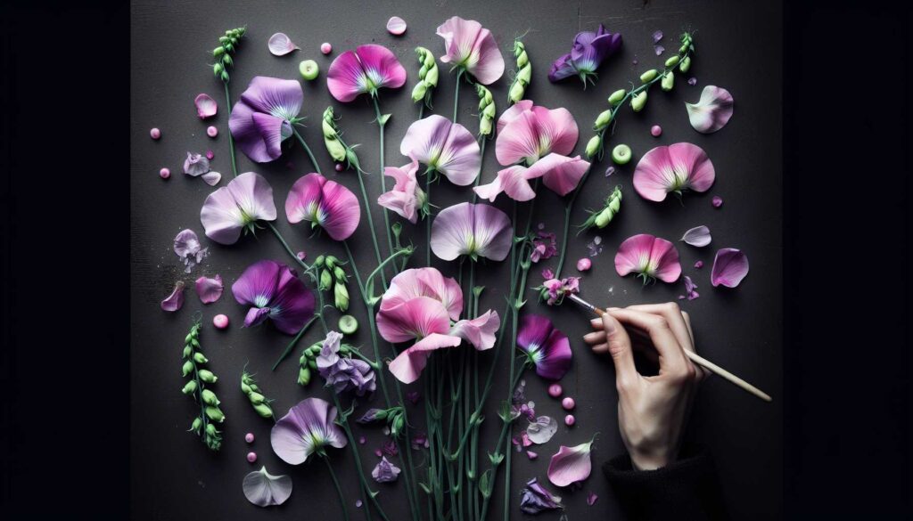 sweet pea captions for instagram - featured image