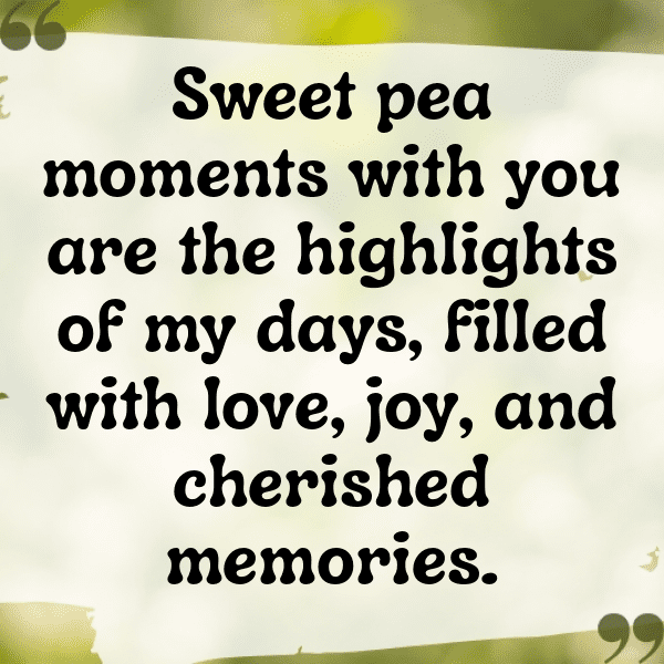 Sweet Pea Captions Image For Instagram-yTa72Y