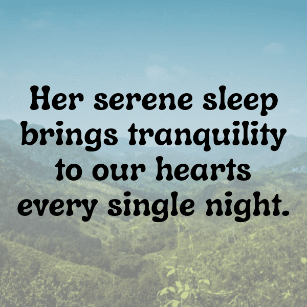 Sweet Slumber Baby Captions Photo for Instagram-Ad0OrJ