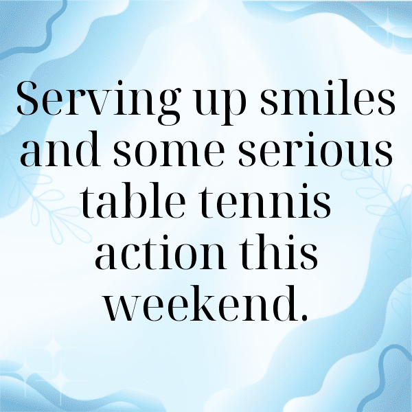 Table Tennis Captions Image for Instagram-bug5i4