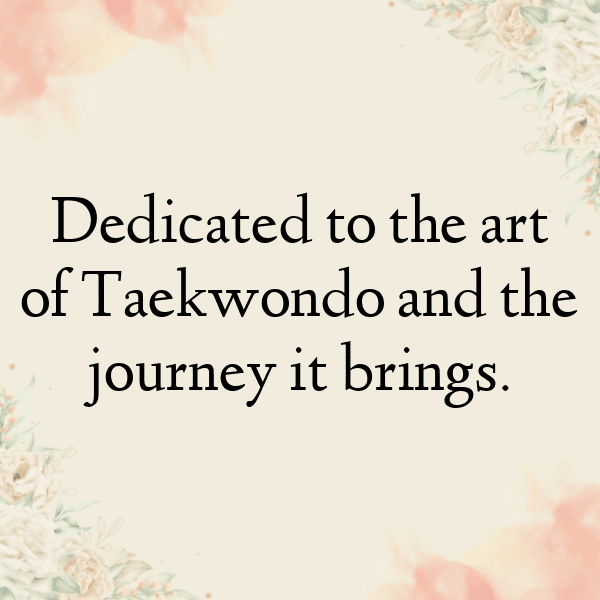 Taekwondo Captions Photo for Instagram-FPS9Lo