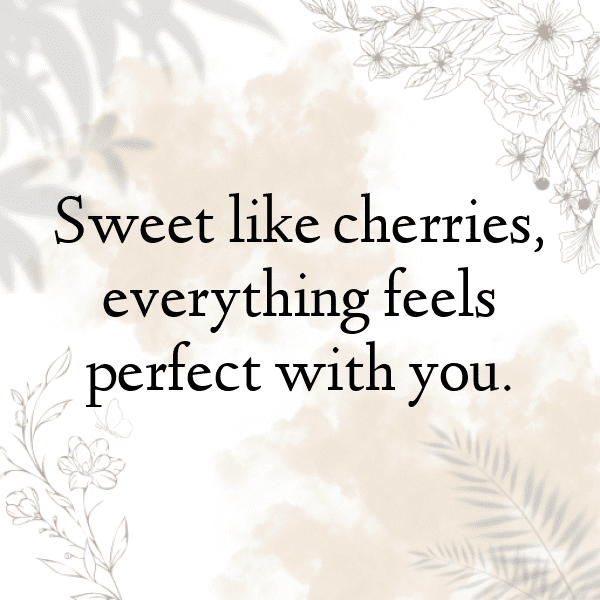 Tart Cherry Captions Photo For Instagram-XCDT1Y