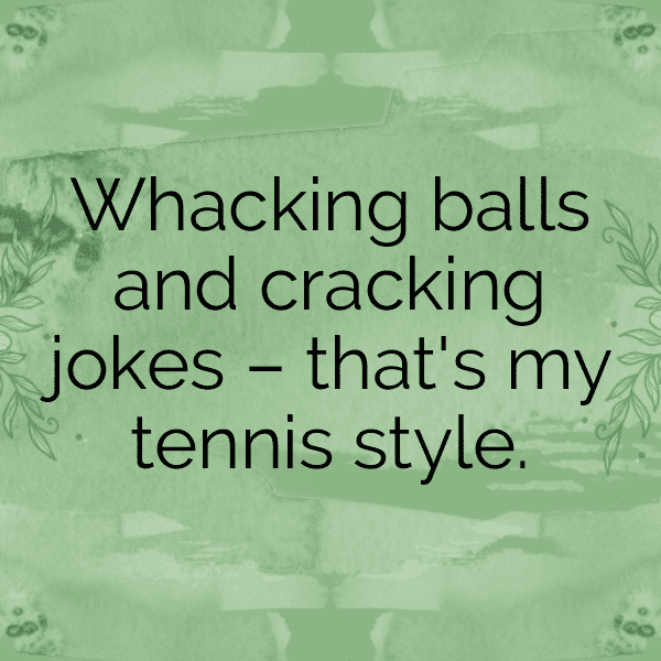 Tennis Captions Image for Instagram-KlLQnE