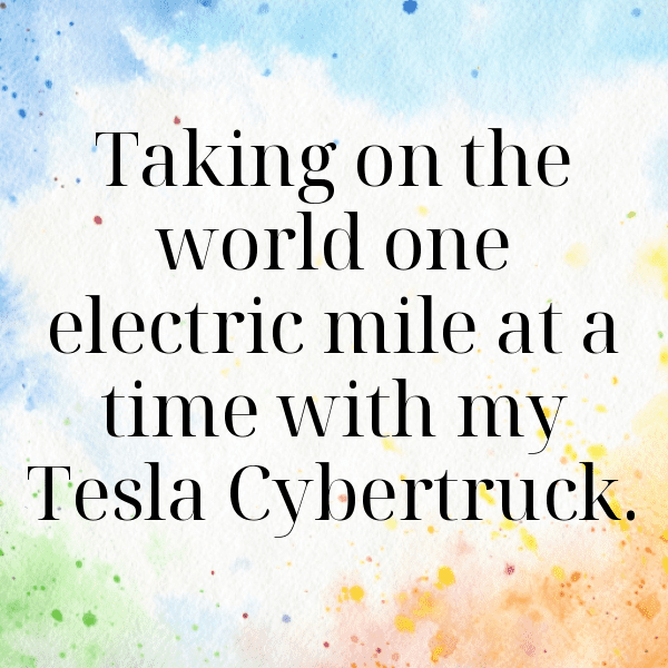 Tesla Model 3 Captions Photo for Instagram-5oEb6W