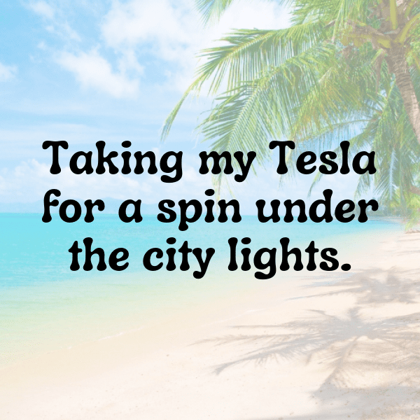 Tesla Model X Captions Image for Instagram-3rclnN