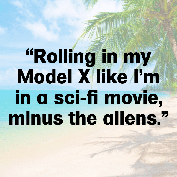 Tesla Model X Captions Photo for Instagram-4PRS7u