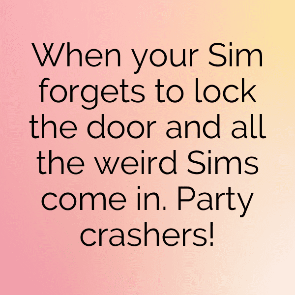 The Sims Captions Image for Instagram-entVSA