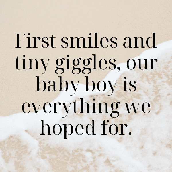 Tiny Blessings Baby Captions Photo for Instagram-unX4vO