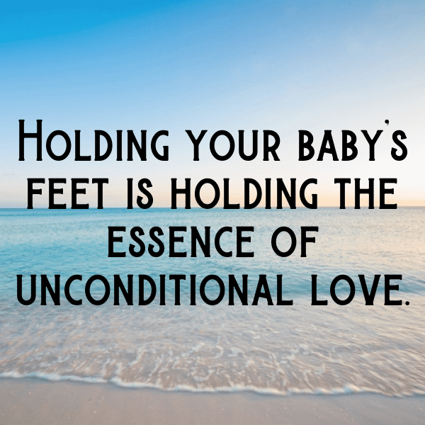 Tiny Toes Baby Captions Image for Instagram-6l3FR4