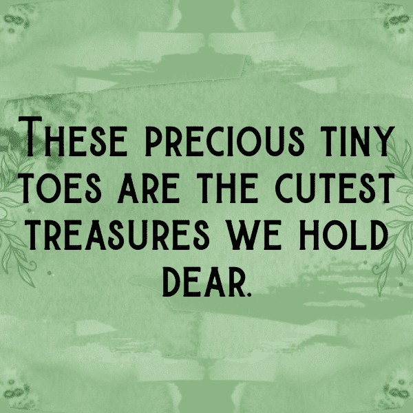 Tiny Toes Baby Captions Image for Instagram-GEtcLk