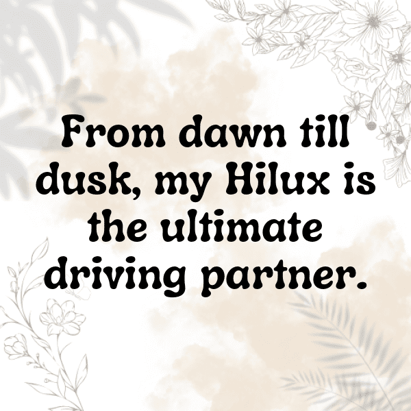 Toyota Highlander Captions Image for Instagram-GQG1C1