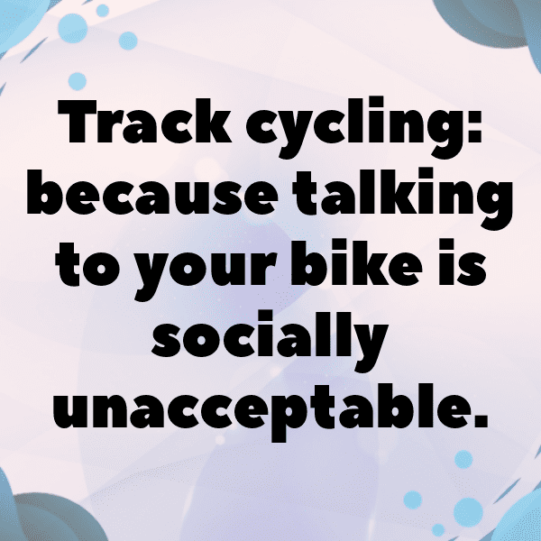 Track Cycling Captions Image for Instagram-3cWgqS