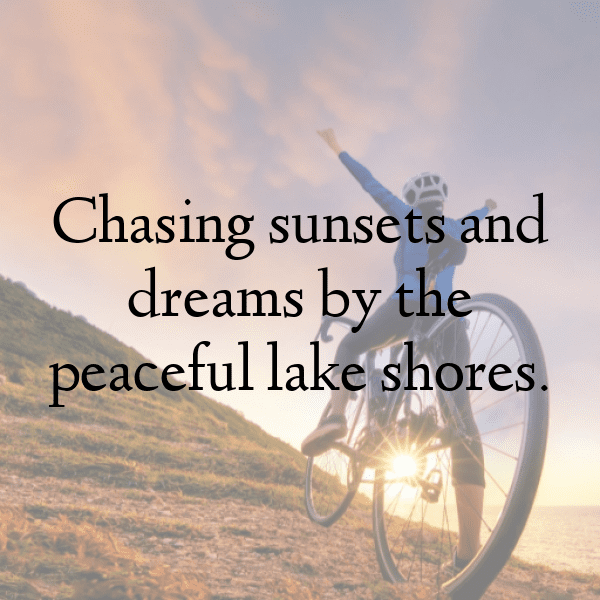 Tranquil Lake Captions Image for Instagram-4jAj1e