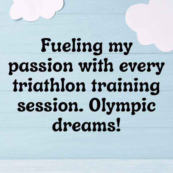 Triathlon Captions Photo for Instagram-PiilyU