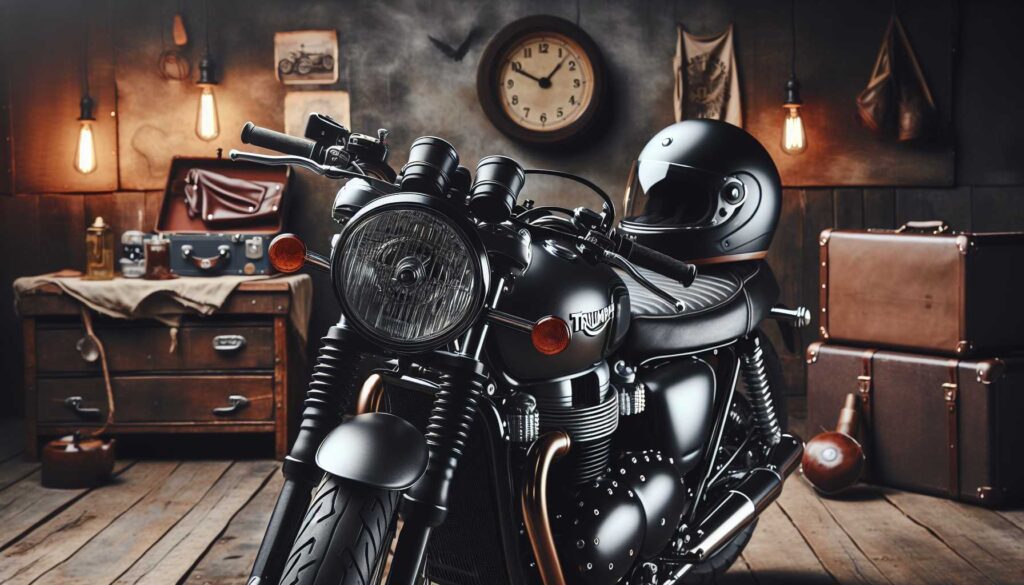 triumph bonneville bobber captions for instagram - featured image