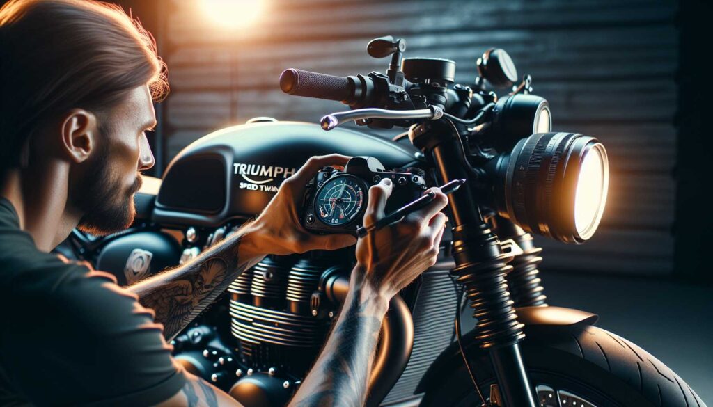 triumph speed twin captions for instagram - featured image