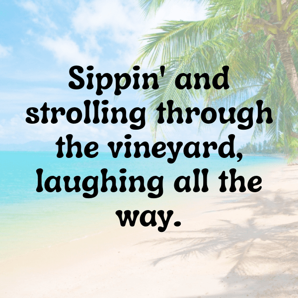 Vineyard Walk Captions Photo for Instagram-u7Rhgp