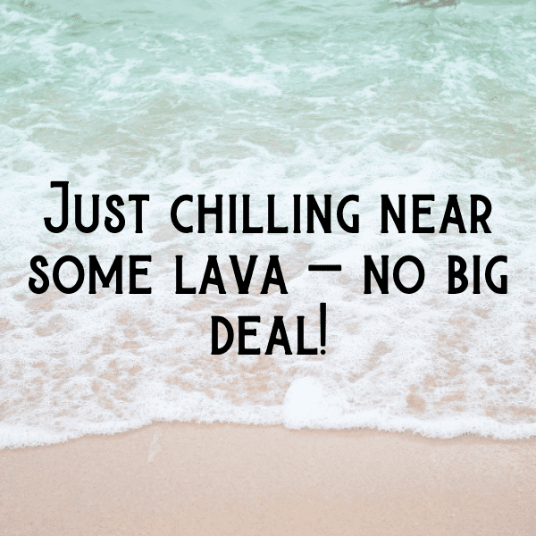 Volcano Adventure Captions Image for Instagram-Faxg4l