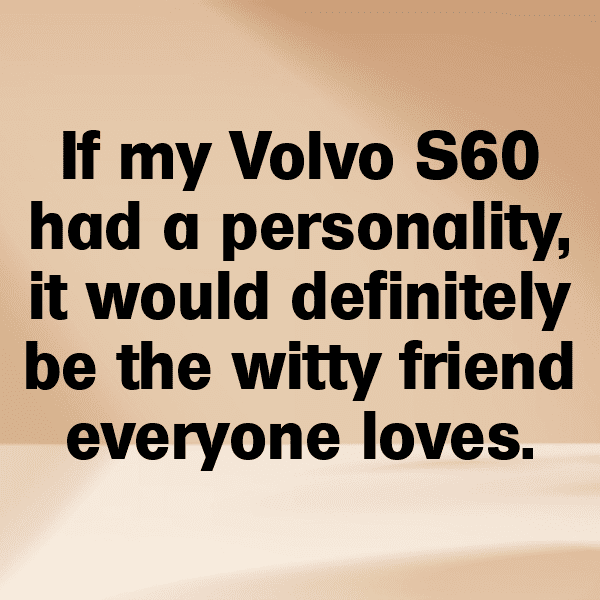 Volvo S60 Captions Photo for Instagram-fNlnOa