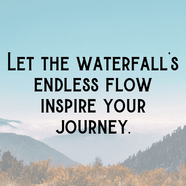 Waterfall Captions Image for Instagram-t3dzvT
