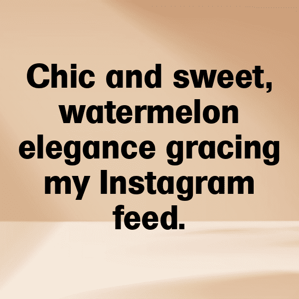 Watermelon Captions Photo For Instagram-1cwXDy