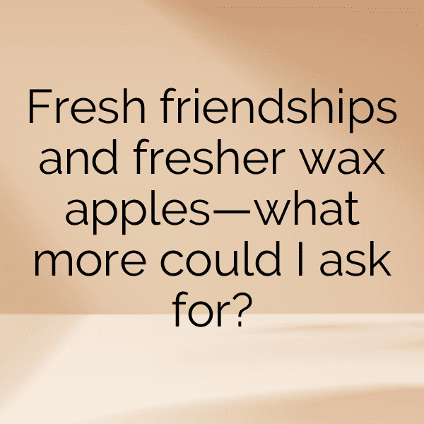Wax Apple Captions Image For Instagram-ERtqXS