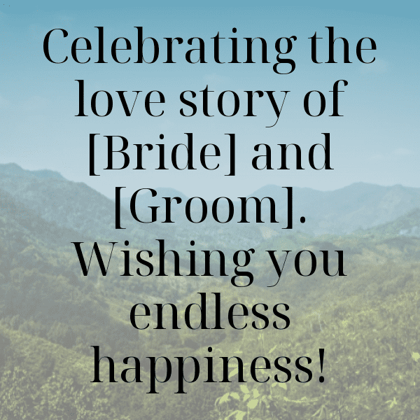 Wedding Vibes Captions Photo For Instagram-rmffLo