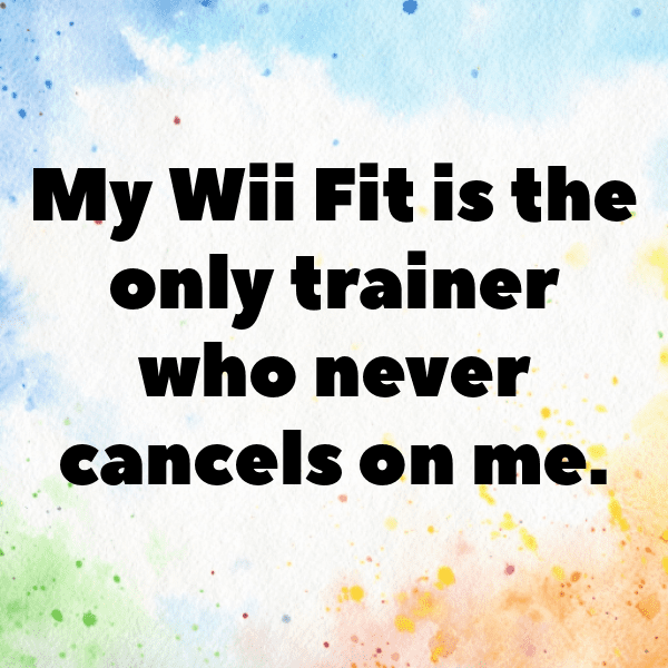 Wii Fit Captions Image for Instagram-f6hyKr