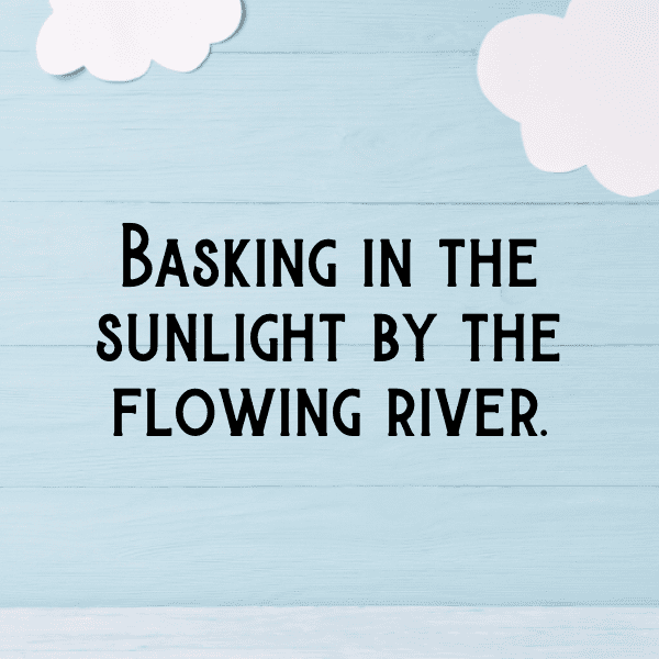 Wild River Captions Photo for Instagram-IXSF8L