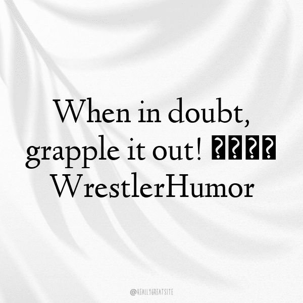 Wrestling Captions Image for Instagram-v6oMXW