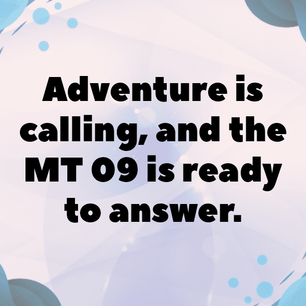 Yamaha MT-09 Captions Image for Instagram-hiQITB