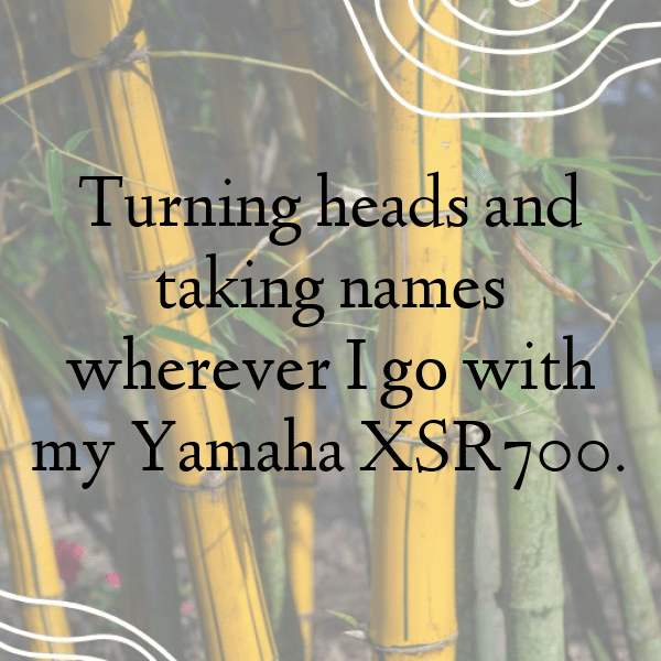 Yamaha XSR700 Captions Image for Instagram-rdDyJR