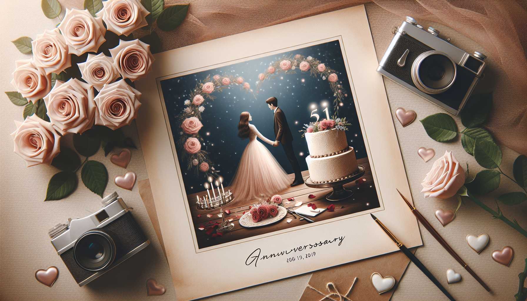 romantic anniversary messages captions for instagram - featured image